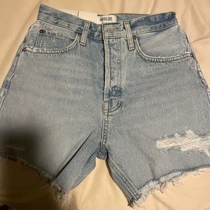 Agolde Riley Shorts - NWT - size 24